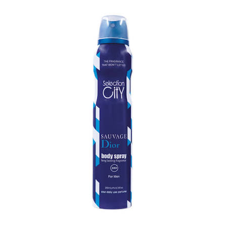 اسپری بدن مردانه سلکشن سیتی دیور ساواج (Savage Dior)200 میل